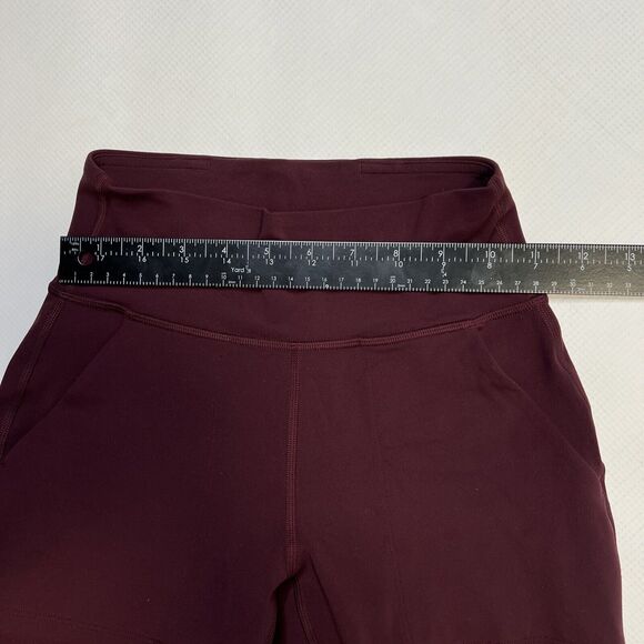 Lululemon Align High Rise Jogger Tights *Full Length 28" Size 2 Sold Out Garnet - Picture 12 of 16